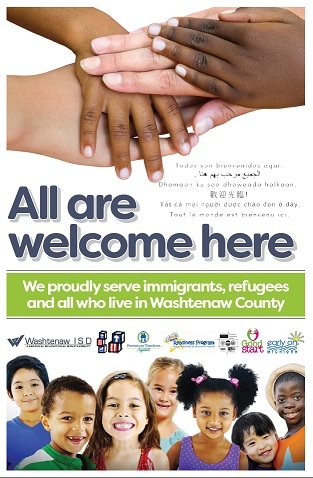 All are welcome here Flyer